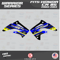 thumbnail image 2 of Kalair GFX Graphics Kit for Honda CR85 (2003-2014) Warrior Series, 2 of 5
