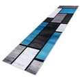 thumbnail image 2 of Runner Rug Washable Floor Mat Modern Fashion Indoor Carpet For Hallway Kitchen Bathroom Non Slip Colorful Stripes #NO.1 50*80cm, 2 of 7