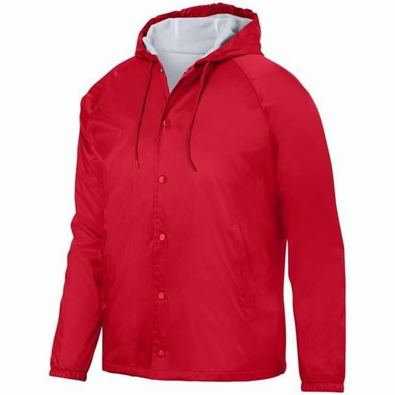 Augusta Sportswear Mens Hooded Coachs Jacket