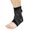Black, variant on Ankle Brace Compression Sleeve with Adjustable Straps, Arch Support & Foot Stabilizer, Elastic Wrap for Plantar Fasciitis, Achilles Tendonitis Recovery, Sports Bandage Sock for Men Women