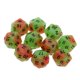 thumbnail image 5 of Dados Noctilucentes de de 20 Lados para D&D Juego de 10 - Naranja Sunnimix Juegos de rol Dados, 5 of 8