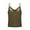 2#Army Green, variant on Harpily 50% Off Clear! Women's Spaghetti Strap Tank Top Casual Tank Womens Adjustable Solid Tops Color Solid Strappy Women's Blouse