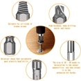 thumbnail image 3 of 22 Pcs Damaged Screw Extractors, Separate Polishing And Extracting Bits Screw Extractors For Damaged Bolts Or Screws, 2-12mm, With Magnetic Bit Holder, 3 of 5