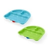 First Essentials by NUK Tri-Suction Plates, Colors may vary, 2-Pack
