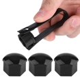 thumbnail image 1 of Tapa Antirrobo Para Rueda De Coche Con Tuerca De 21 Mm, Material De Nailon PA66 De 20 Piezas, Apariencia Exquisita, Fácil De Instalar Para Tornillos De Cubo De Rueda De Coche, 1 of 7