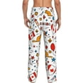 thumbnail image 3 of Balery Canada Day print Men's Pajama Pants,Ultra Lightweight Pjs,Lounge Pant-Large, 3 of 9