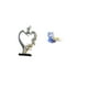 thumbnail image 5 of Estatua de pareja,Figura de pareja besándose,regalo de boda moderno,Estatua de pareja besándose en el aniversario de San Valentín,Figura de oso,Bandeja para gatos Bandeja para dulces para, 5 of 8