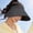 A_ Gray, variant on UTSJKR Womens Foldable Wide Brim Sun Hat for Spring Golf Session for Coast Getaway Neighborhood Walk Wrinkle Resistant Adjustable Sweatband Anti-UV Hat Black