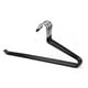 thumbnail image 1 of Perchas para pantalones holgados/pantalones: perchas de metal cromado antioxidantes resistentes y duraderas, revestimiento de goma antideslizante, delgadas y que ahorran espacio, diseño de extremo, 1 of 5