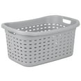 thumbnail image 1 of Sterilite Weave Gray laundry Basket, 1 of 8