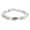 White, variant on fashion elephant bracelet elastic supports elephant international one size fits most for men and women