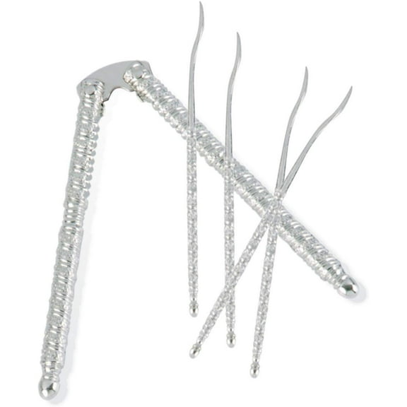 Norpro 575 Nutcracker with Picks Included, Silver