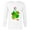 White, variant on Toy Story 4 Forky Green Shamrock St. Patrick's Day - Long Sleeve T-Shirt for Men - Customized-White