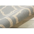 thumbnail image 4 of Nourison Linear Trellis Light Blue Area Rug, 4 of 4