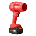 thumbnail image 1 of Red High Power Lithium Battery Car Wash Blower For Water Removal Snow Removal Rechargeable Turbine Blower 1Pc Host 1Pc Battery 1Pc Charging Cable Included Size 5.71X3.35X8.66 Inches Weight, 1 of 3