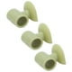 thumbnail image 3 of 10 topes de puerta de silicona sin perforaciones, anticolisión, tapón de manija de puerta para el hogar, baño, dormitorio, color verde, 3 of 14