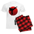thumbnail image 6 of CafePress - KARATE Keri Men's Light Pajamas - Men's Light Loose Fit Cotton Pajama Set, 6 of 7
