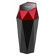 thumbnail image 1 of Cubo Basura para Coche Con Diamante A Prueba Fugas Con Tapa para Coche Oficina (rojo), 1 of 9