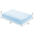 thumbnail image 3 of ANMINY Memory Foam Pillow Neck Support Sleeping Pillows Contour Sleep Cervical Pillow, 3 of 11