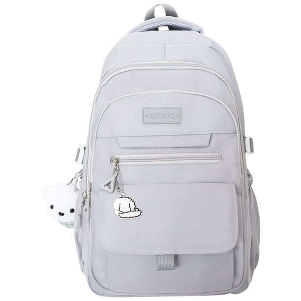 Mochila escolar Mochila de viaje informal de gran capacidad Mochila estética para niñas