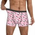 thumbnail image 2 of Hello Kitty Pattern Cartoon Boxer Shorts Panties Printed Underwear Quilt Underpants Men Sanrio Comfortable Boxers Briefs, 2 of 5