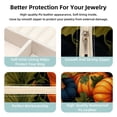 thumbnail image 3 of Thanksgiving Travel Portable Square Jewelry Organizer Box - Earring Holder, Ring, Necklace, Bracelet Storage - Suitable for Girls and Women - Jewelry Stand, Jewelry Boxes, 3 of 6
