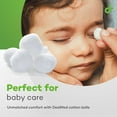 thumbnail image 2 of Dealmed 500 ct. Cotton Balls for Face, Makeup, Medical Uses, & DIY Crafts | Non-Sterile Bulk Pack | Resealable Zip-Locked Bag | 100% Pure Cotton, Soft, Absorbent, Gentle (Pack of 1), 2 of 7