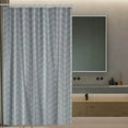 thumbnail image 5 of Shower Curtain, Shower Curtains for Bathroom, Extra Long Shower Curtains - Textured Thick Fabric Shower Curtains for Bathroom, 78.74x70.87", 5 of 8