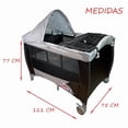 thumbnail image 5 of Cuna Corral Con Cambiador Trendy Kids Vaquita Negro, 5 of 5