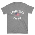 thumbnail image 1 of Carrollton Virginia Patriot Men's Cotton T-Shirt, 1 of 1