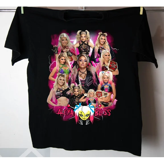 Reprint Rare Alexa Bliss Collection Doll T Shirt Black Classic Unisex S-5XL ND1167