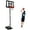 7.8-10ft, variant on Adjustable Portable Basketball Hoop, 5.2-10ft Height, 44" Shatterproof Backboard, with Base and Wheels, Outdoor Indoor for Driveway, Backyard, Pool