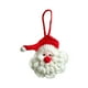 thumbnail image 2 of xihome Adornos navideños tejidos a mano: Copo de nieve, Pap Noel, llavero, calcetines de lana, decoracin navideña para fiestas y hogar., 2 of 6