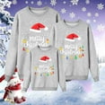 thumbnail image 2 of RXMEKW Chandail à Capuchon Imprimé de Noël pour Femmes et Enfants, Ensemble de Chandail Assorti à Manches Longues et Col Rond pour Photos des Fêtes et Tenue Décontractée, 2 of 7