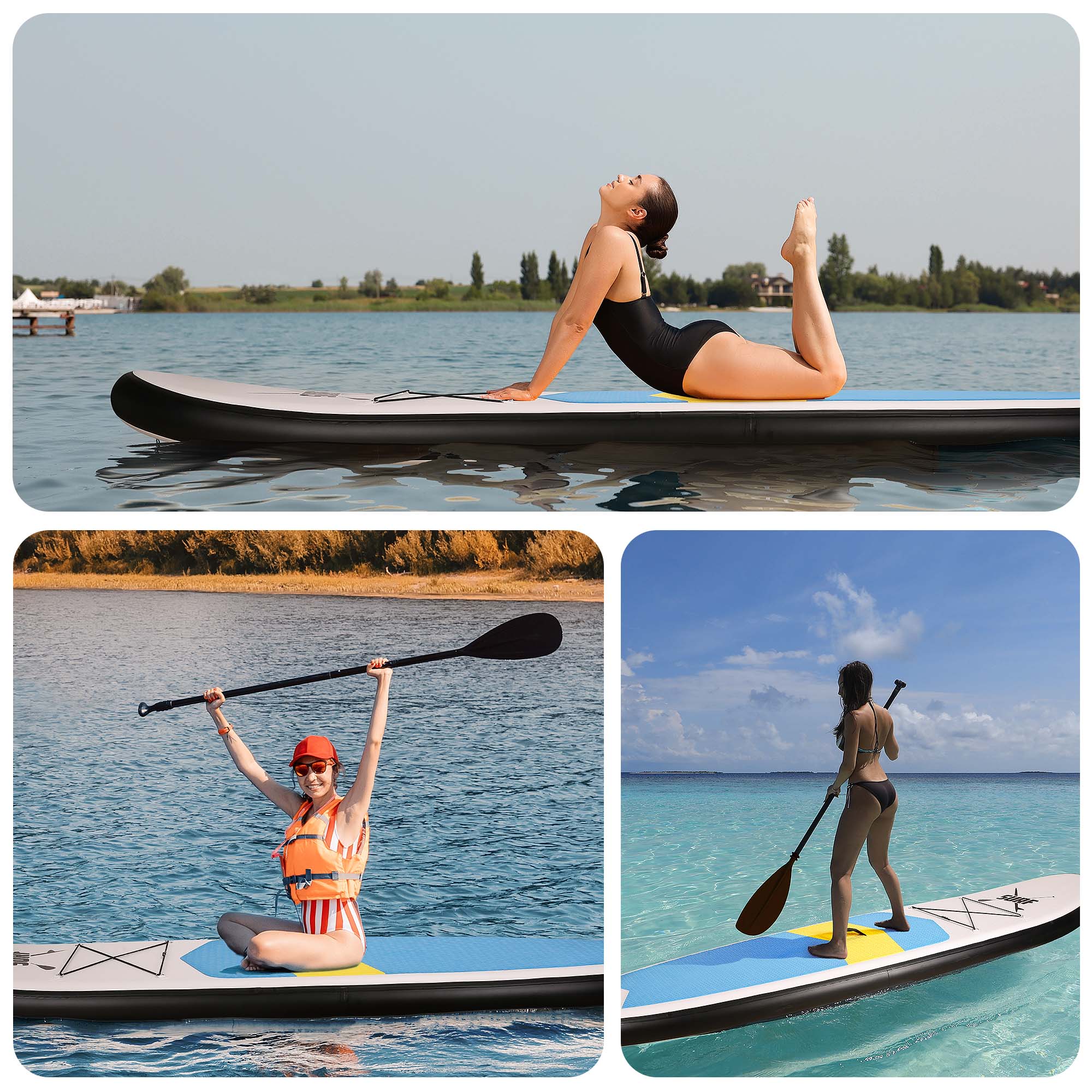 Naipo 10ft Inflatable Stand Up Paddle Board photo 6