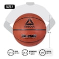 thumbnail image 6 of Reebok Durable Rubber Indoor/Outdoor Basketball with Inflatable Pump for Indoor & Outdoor Play, Size 7 (29.5 in), 6 of 7