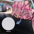 thumbnail image 5 of Garronmavis Pink Hummingbird Car Seat Towel Cover 1 PC Stain Resistant Sweat Absorbent Breathable Non-Slip Washable Universal Fit Car Seat Protector for Cars SUVs Trucks Sedans Vans, 5 of 9