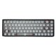 thumbnail image 1 of Teclado mecánico jixopn de 68 teclas para armar, con asiento de eje intercambiable en caliente, probador de interruptores para juegos, para computadoras de escritorio y portátiles., 1 of 8