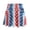 American Flag Eagle Design, variant on Polyester Spandex Fabric Tennis Skirt for Outdoor Sports Yoga Golf, 2 Side Pockets Soft Athletic Skorts, Camouflage, Size Medium