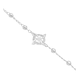 thumbnail image 3 of Pulsera  Xtellar Ajustable Nudo de Bruja con Bolitas Diamantadas en Plata 925 Color Blanco, 3 of 3