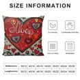 thumbnail image 5 of Valentines Day Pillow Covers Hello Valenine Pillowcase for Valentines Day Throw Pillows Cushion Valentines Decorations…, 5 of 5