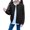 Black, variant on Kids Girls Long Sleeve Fall Cardigan Tween Boys Button Down Knitted Outwear Sweater Soli𝖽 Color Comfor School Unifor𝗆 Jacket Girls School Cardigan Unifor𝗆