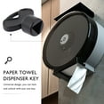 thumbnail image 4 of MasteelfCA 2pcs Paper Towel Dispenser Key Paper Towel Box Key Toilet Paper Dispenser Key, 4 of 8