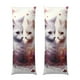 thumbnail image 1 of Fotbe White Red Cat Couple Funda para Almohada Corporal con Diseño, Funda de Microfibra Ultrasuave de 20x54 Pulgadas, Ropa de Cama Elegante, 1 of 7