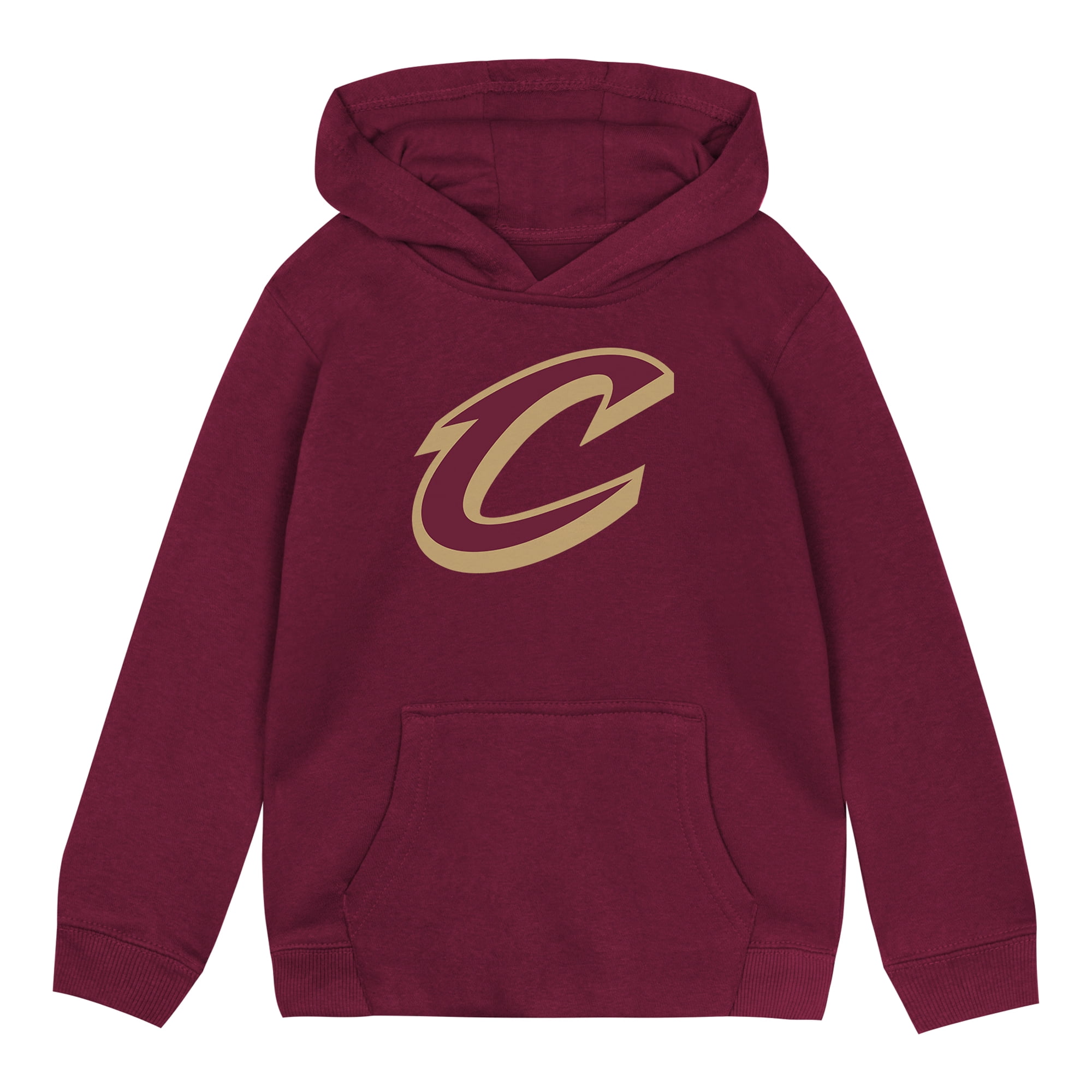 Toddler Outerstuff Wine Cleveland Cavaliers Primary Logo Hoodie