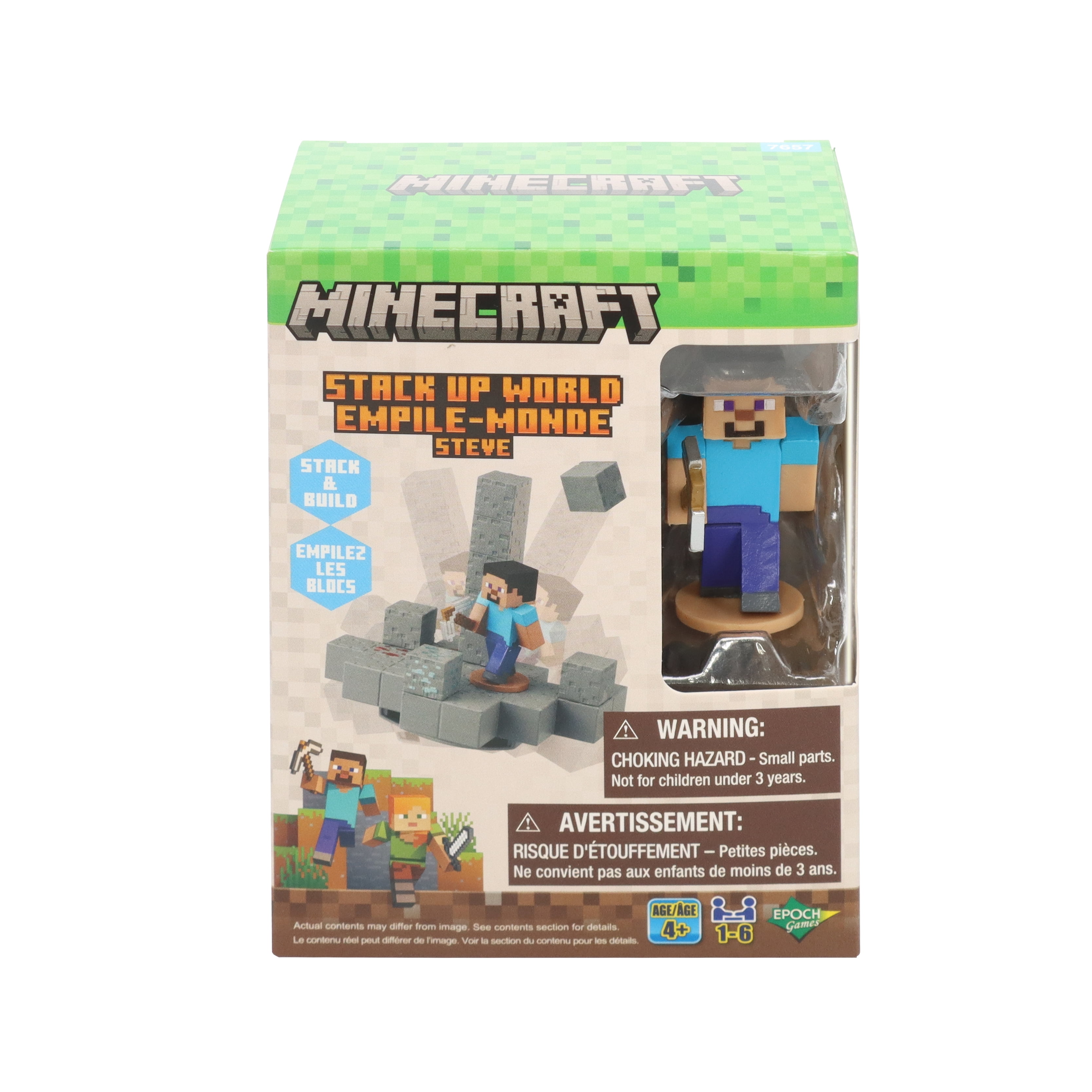 EPOCH Games Minecraft Balancing World Volume 1, Tabletop Skill and Action Game, Ages 4+