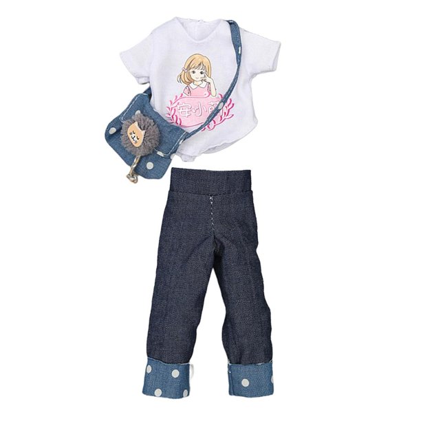 Ropa de Muñeca Zulema Moda Casual para Muñecas Estilo Vestido de Fiesta