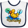 thumbnail image 3 of Inktastic Ducky 1st Birthday Boys or Girls Baby Bib, 3 of 4