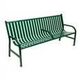 thumbnail image 2 of Witt Industries M6-BCH-GN Oakley 72 in. Steel Bench - Green, 2 of 2