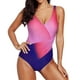thumbnail image 1 of MKLEKYY Trajes De Baño Mujer Women Push Up Padded Bikini Swimsuit Training Athletic Swimwear Sport Shirred Tank Swimwear Vintage Monokini Bathing Suits, 1 of 6